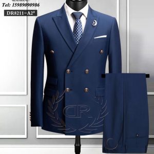 Costume 2 pièces pour Homme (Couleur Bleue Nuit)