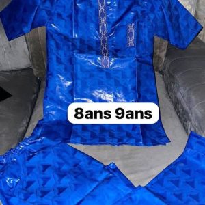 Bazin 3 pieces pour enfant