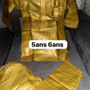 Bazin 3 pieces pour enfant