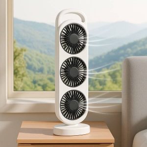 Ventilateur à triple circulation